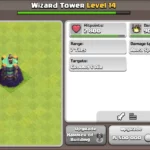 clash of clans wizard tower max levels