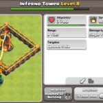 clash of clans inferno tower maximum levels